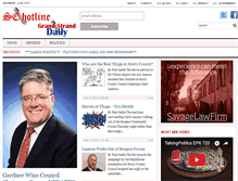 Tablet Screenshot of grandstranddaily.com